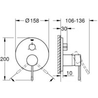 Grohe Essence 24092DL1 (теплый закат, матовый) Image #4
