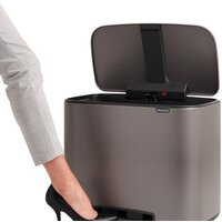 Brabantia Bo Pedal Bin 36 л (платиновый) Image #9