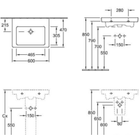 Villeroy & Boch Subway 60x47 [71136001] Image #3