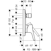 Hansgrohe Talis S 72405000 Image #2