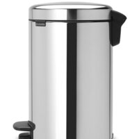 Brabantia Pedal Bin NewIcon с корзиной 12 л (стальной полированный) Image #2