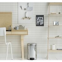 Brabantia Pedal Bin NewIcon с корзиной 12 л (стальной полированный) Image #5