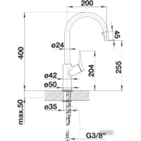 Blanco Carena-S хром (520767) Image #2