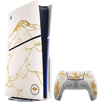Sony PlayStation 5 Slim Ghost of Yotei Gold Limited Edition Bundle Image #2