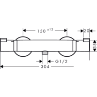 Hansgrohe Ecostat 13116700 Image #2