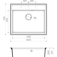 Omoikiri Daisen 60 BL Image #2