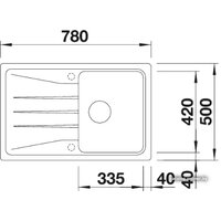 Blanco Sona 45 S (серый беж) [519669] Image #2