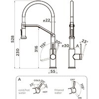 Omoikiri Makkari 2 Plus-SB-GB-BL (графит/черный) Image #2