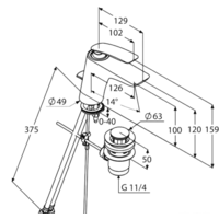Kludi Balance 520238775 (черный) Image #2