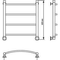 Luxon R 60x50 (нижнее подключение) Image #2