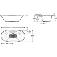 Roca Newcast 170x85 (233650007) Image #9