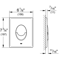 Grohe Skate Air 38505P00 (матовый хром) Image #3