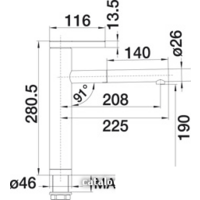 Blanco Linee-S Silgranit (жасмин) [518442] Image #2
