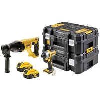 DeWalt DCK2023M2T (винтоверт, перфоратор, 2 АКБ, кейс)