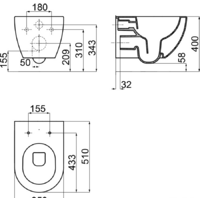Ravak Uni Chrome RimOff X01535 (без сиденья) Image #9