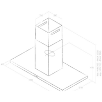 Elica Thin Island IX/A/120 Image #6