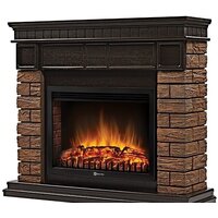 Firelight Bricks Wood 25 (камень темный/шпон венге) Image #2