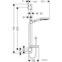 Hansgrohe Raindance Select S 120/Unica (26630400) Image #2
