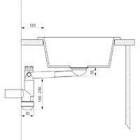 Deante Eridan ZQE S103 (серый металлик) Image #3