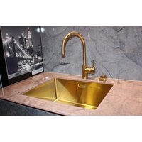 Omoikiri Taki 54-U/IF-LG 4973093 (светлое золото) Image #2