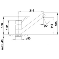 Blanco Antas Silgranit (хром/жемчужный) [520731] Image #2