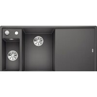 Blanco Axia III 6 S-F (разделочная доска из ясеня, темная скала) 524664