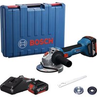 Bosch GWS 18V-8 Professional 06019N9020 (с 2-мя АКБ, кейс)