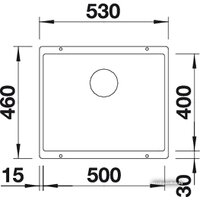 Blanco Subline 500-U (белый) [513408] Image #2