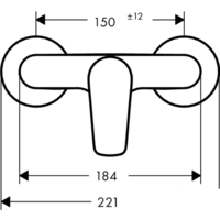 Hansgrohe Talis E 71760000 (хром) Image #3