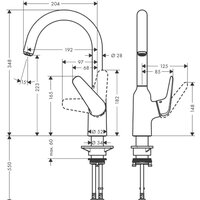 Hansgrohe M421-H220 71802000 Image #4