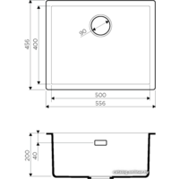 Omoikiri Yamakawa 55-U/I-WH (белый) Image #2