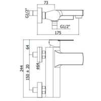 Paffoni Tango TA022CR Image #2