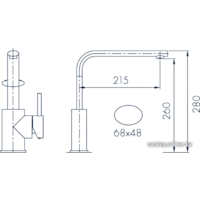Blue Water Elips хром Image #2