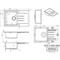 Kernau KGS V 45A 1B1D Black Metallic Image #2