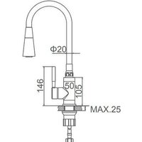 Ledeme L4199-1 (хром/красный) Image #2