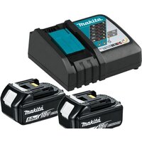 Makita BL1850B + DC18RC 191L74-5 (18В/5 Ah + 7.2-18В)