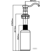 Omoikiri OM-01-G (золотистый) Image #2