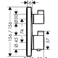 Hansgrohe Ecostat Square 15714670 Image #2