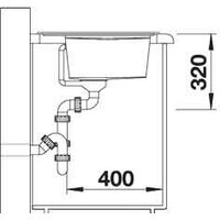 Blanco Zenar 45 S (правая, жемчужный) Image #4