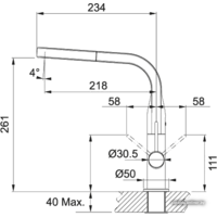 Franke Sinos нержавеющая сталь [115.0260.563] Image #4