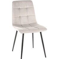 Signal Mila Velvet (bluvel 03 светло-серый/венге)