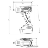 Metabo SSW 18 LTX 400 BL 602205890 (без АКБ) Image #4