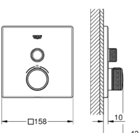 Grohe Grohtherm SmartControl 29123000 Image #2