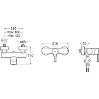 Roca Naia Black A5A2196Cn0 Image #2