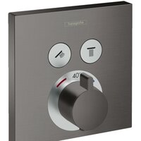 Hansgrohe ShowerSelect Glass 15763340 (матовый черный) Image #1