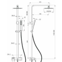 Deante Hiacynt Nero NAC N1QM Image #3