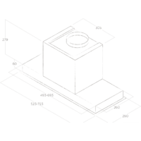 Elica Hidden 2.0 IXGL/A/72 PRF0097708A Image #2