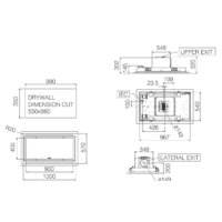 Elica Hilight-X H16 WH/A/100 PRF0173442A Image #4