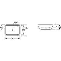 Villeroy & Boch Loop & Friends 60x40.5 [61630001] Image #2