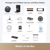 Dreame Robot Vacuum X50 Ultra RLX85CE (евровилка, черный) Image #7